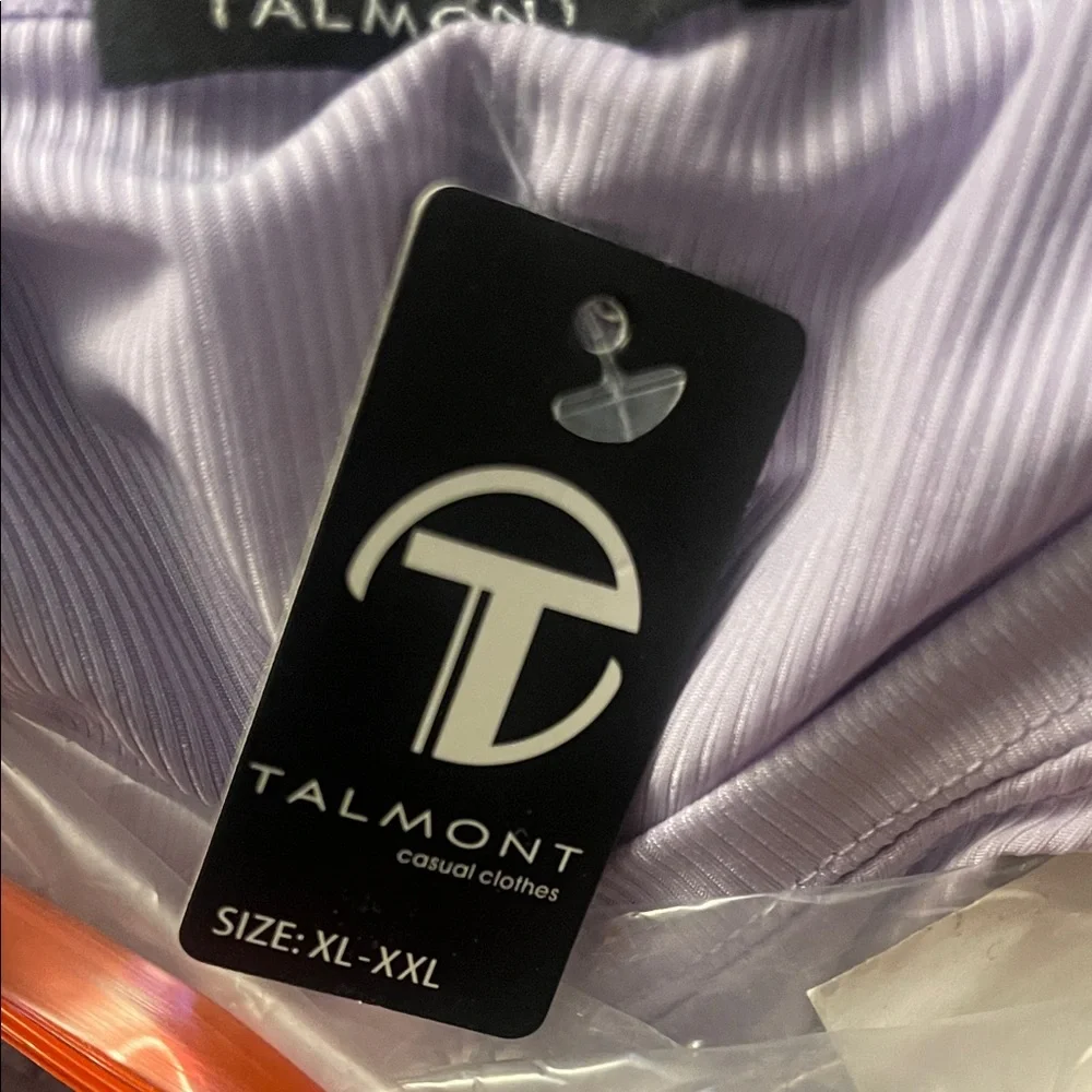 Talmont Women's Silky Short Sleeve Pajama Sets - Black - Picture 2 of 4